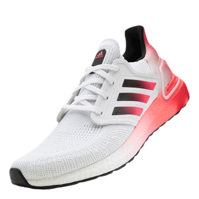 Ultraboost 20 Shoes Cloud White / Core Black / Signal Pink / Coral