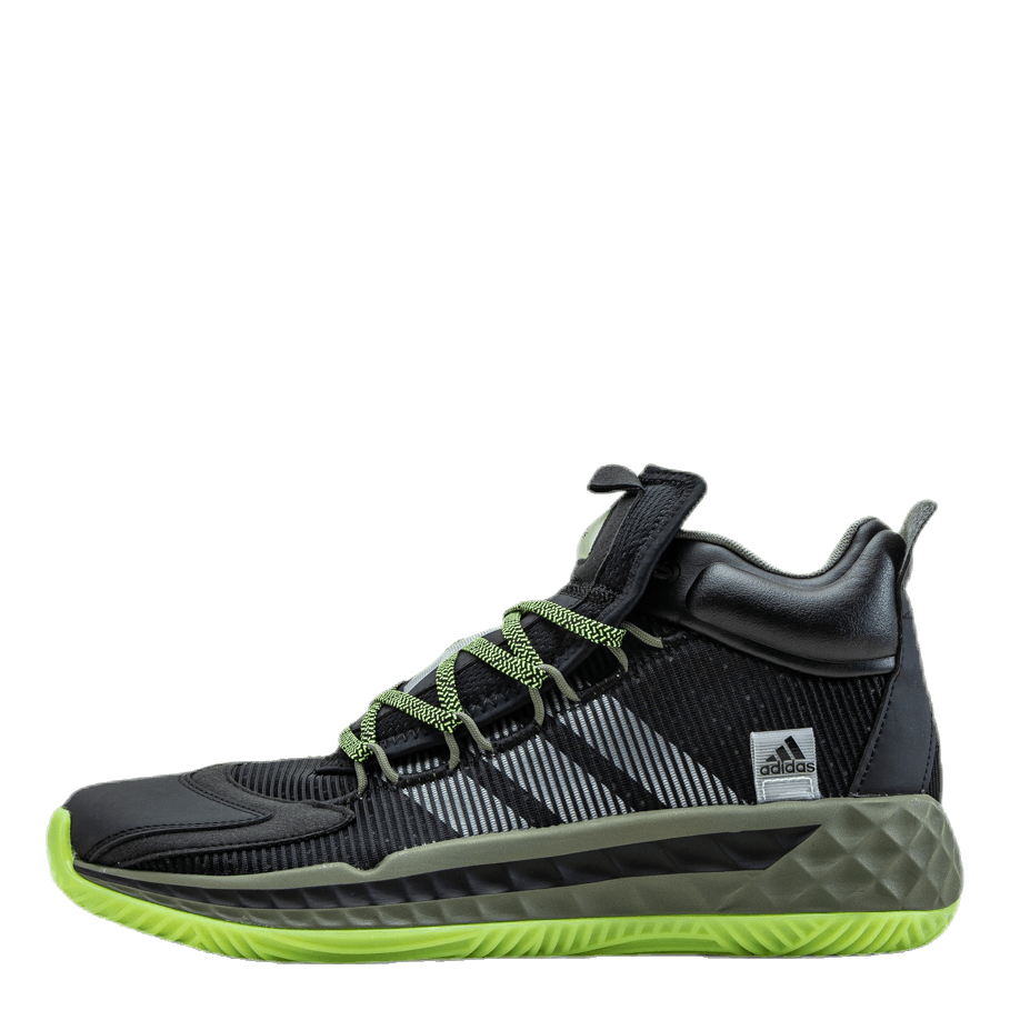 Pro Boost Mid Shoes Core Black / Cloud White / Legacy Green