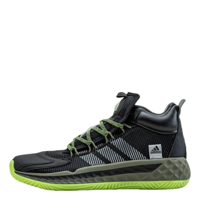 Pro Boost Mid Shoes Core Black / Cloud White / Legacy Green