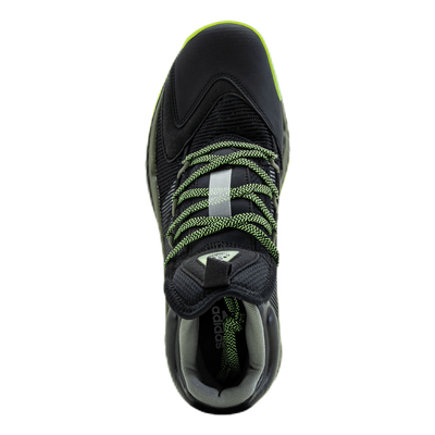 Pro Boost Mid Shoes Core Black / Cloud White / Legacy Green