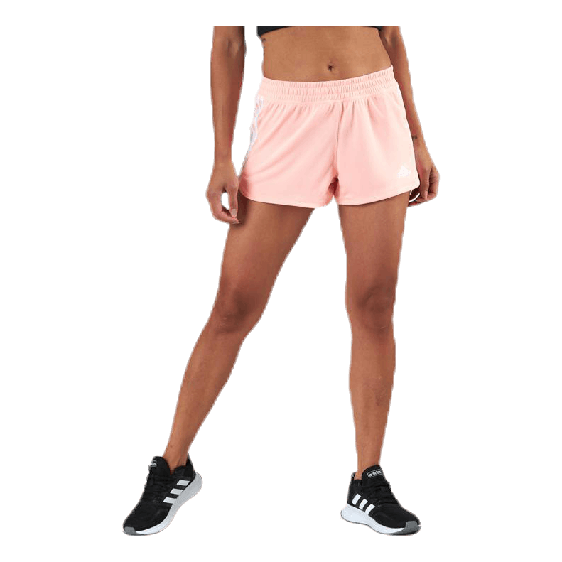 Pacer 3-Stripes Knit Shorts Pink