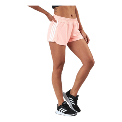 Pacer 3-Stripes Knit Shorts Pink