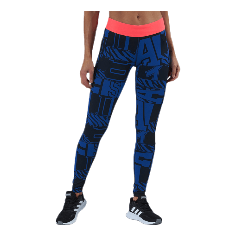 Alphaskin Varsity Tight Blue/Pink