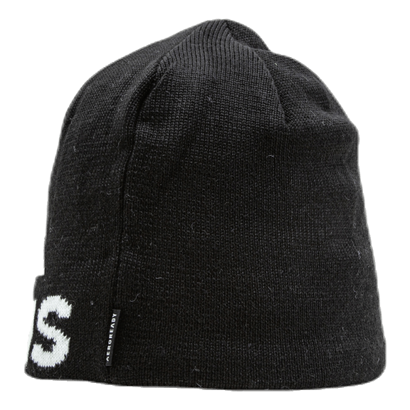 Big Logo Beanie Aeroready Black / Black / White