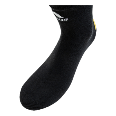 3-Pack Crew Socks Black/Grey/Yellow