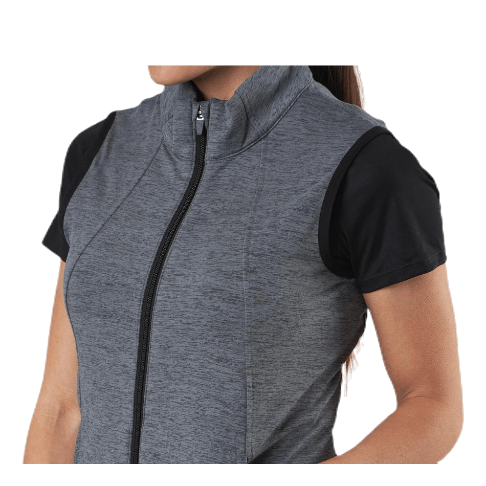 Warm Up Vest Black