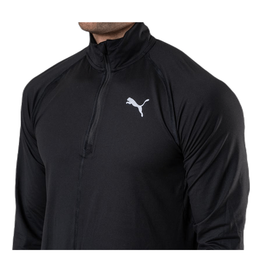 Ignite Halfzip Top Black