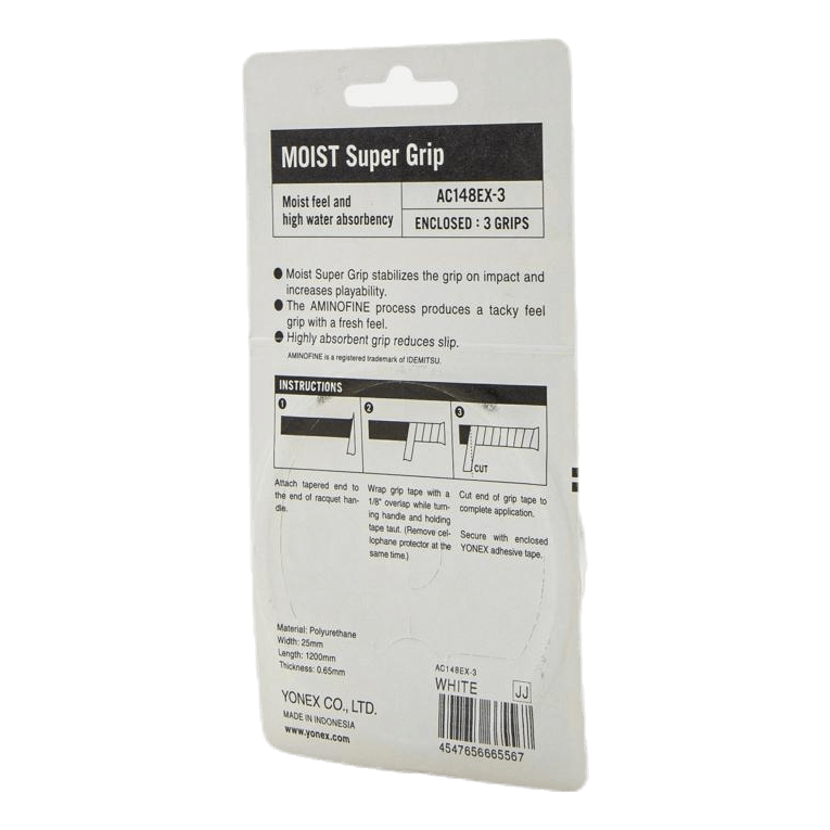 Moist Super Grip White