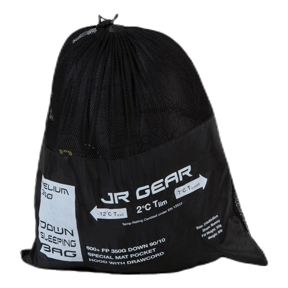 Down Sleeping Bag 350 Black