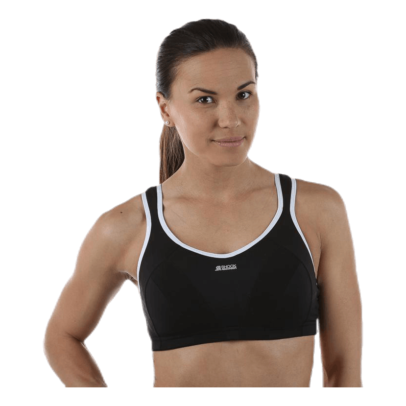 Active MultiSports Support Bra White/Black