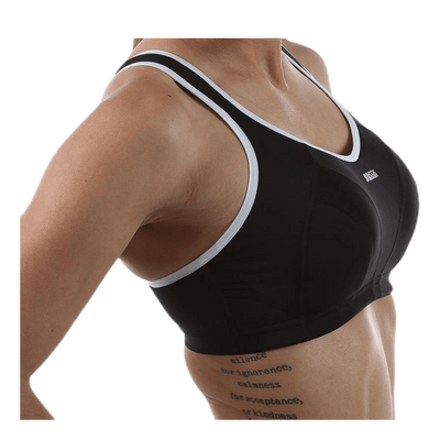 Active MultiSports Support Bra White/Black