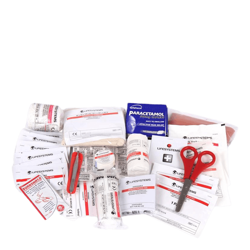 Waterproof First Aid Kit Red