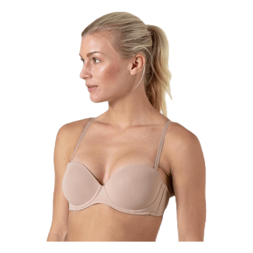 Strapless Push Up Beige