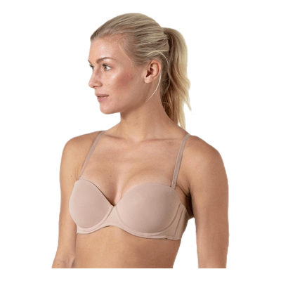 Strapless Push Up Beige