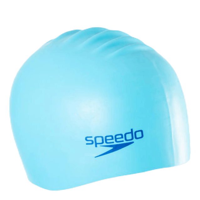 Speedo Silicon Moulded Cap Junior Blue