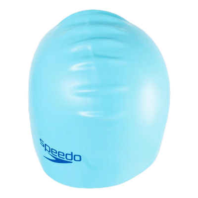 Speedo Silicon Moulded Cap Junior Blue