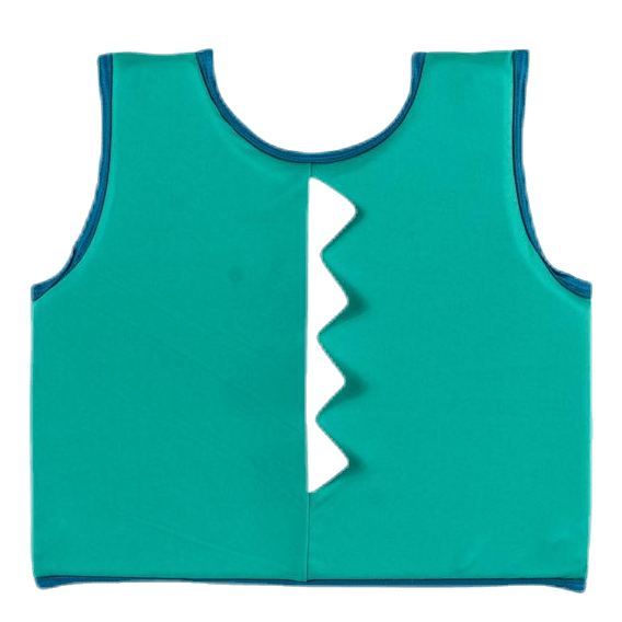 Croc Printed Float Vest Infant Turquoise