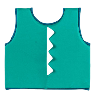 Croc Printed Float Vest Infant Turquoise