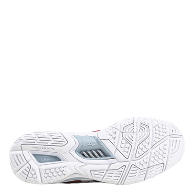 Wave Stealth V  White/Red