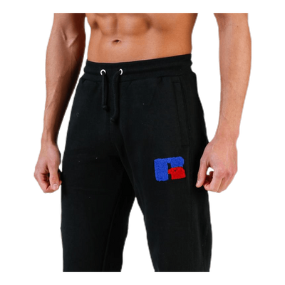 Austin Cuffed Joggers Black