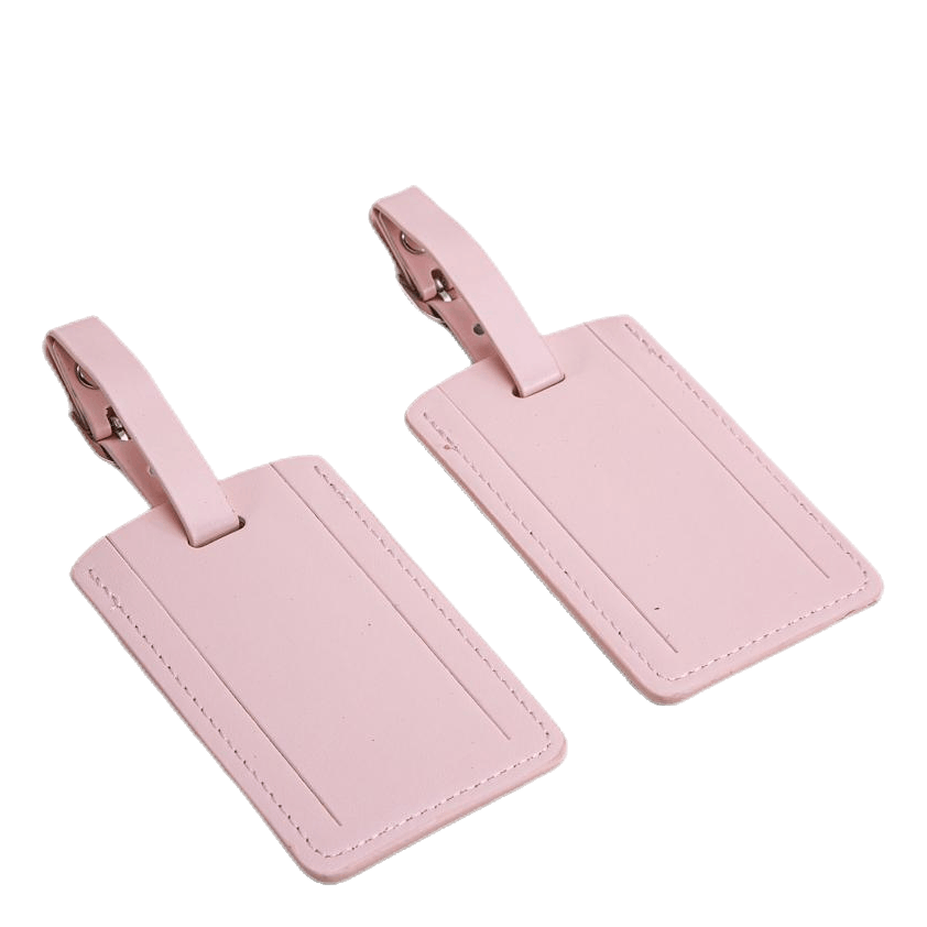 Luggage Tag x2 Pink