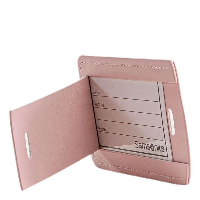 Luggage Tag x2 Pink