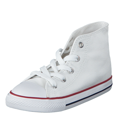 All Star Canvas-Hi Optical White