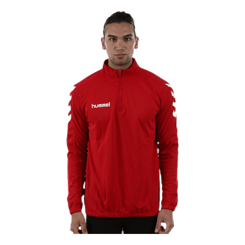 Core 1/2 Zip Sweat Red