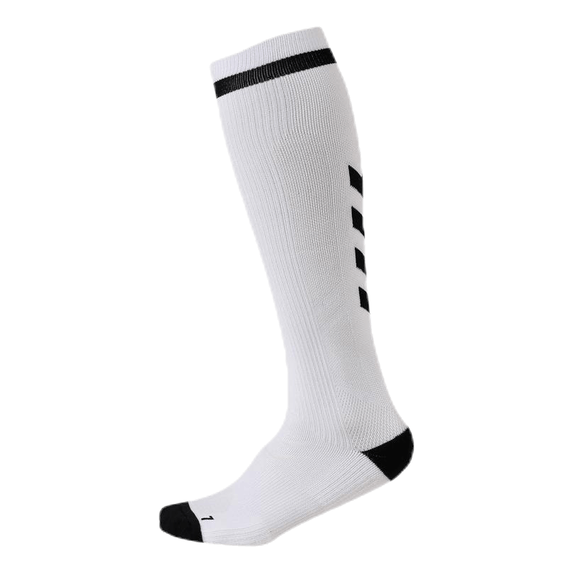 Elite Indoor Sock High White/Black