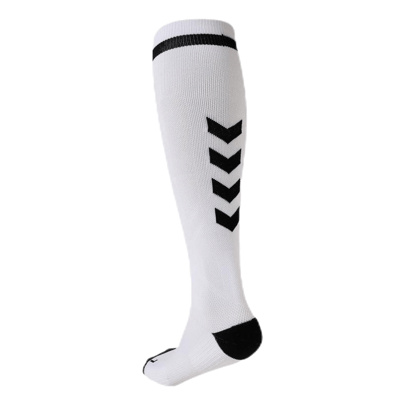 Elite Indoor Sock High White/Black