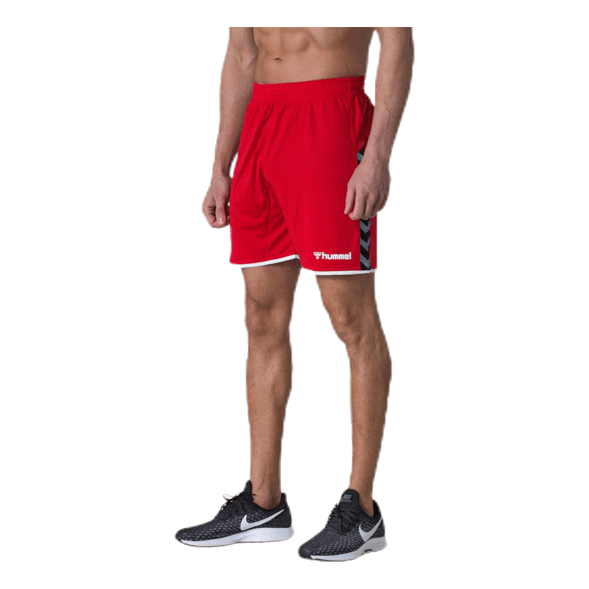 Authentic Poly Shorts Red