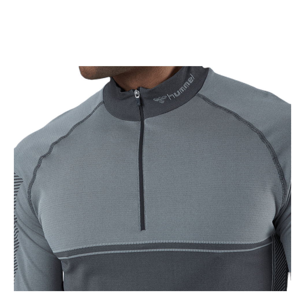 Ryder Seamless Half Zip Patterned