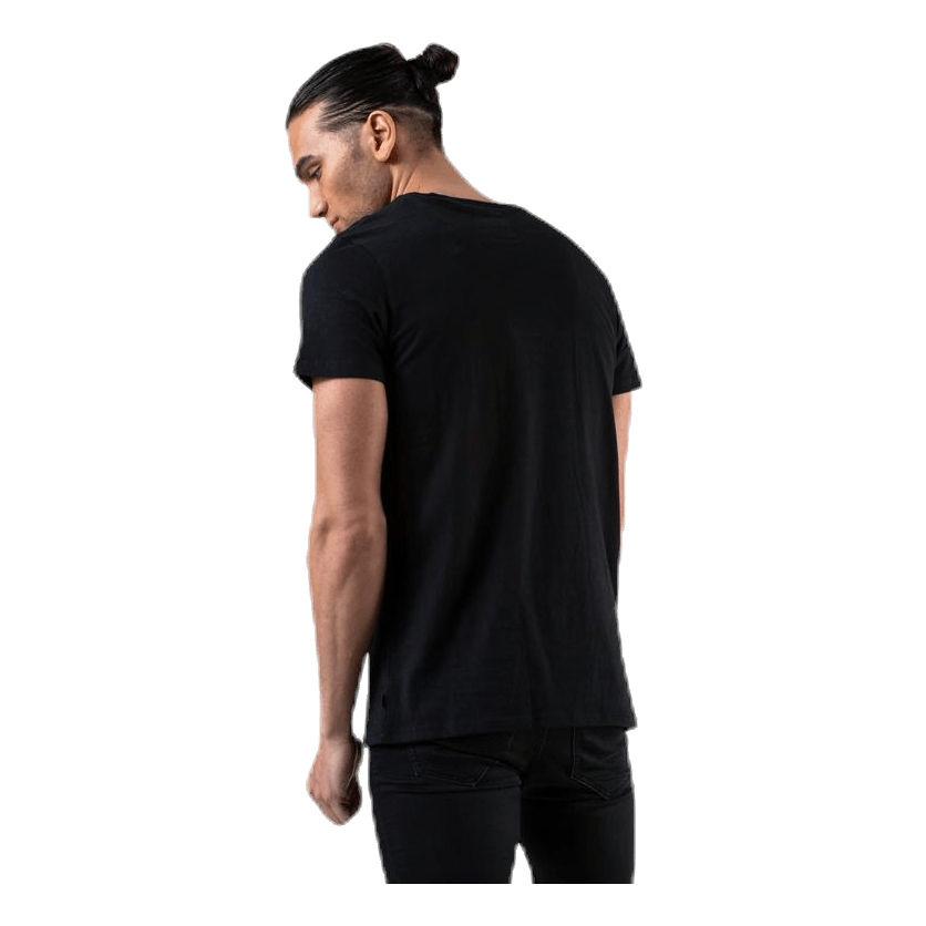 Original  R-Neck Tee No 3 Black