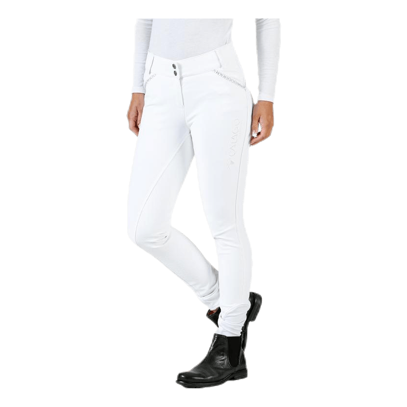 Emily Riding Pants w. Silicon White