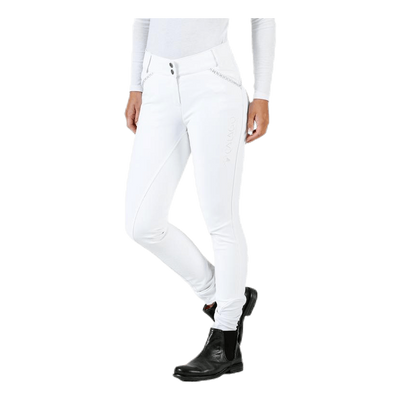 Emily Riding Pants w. Silicon White