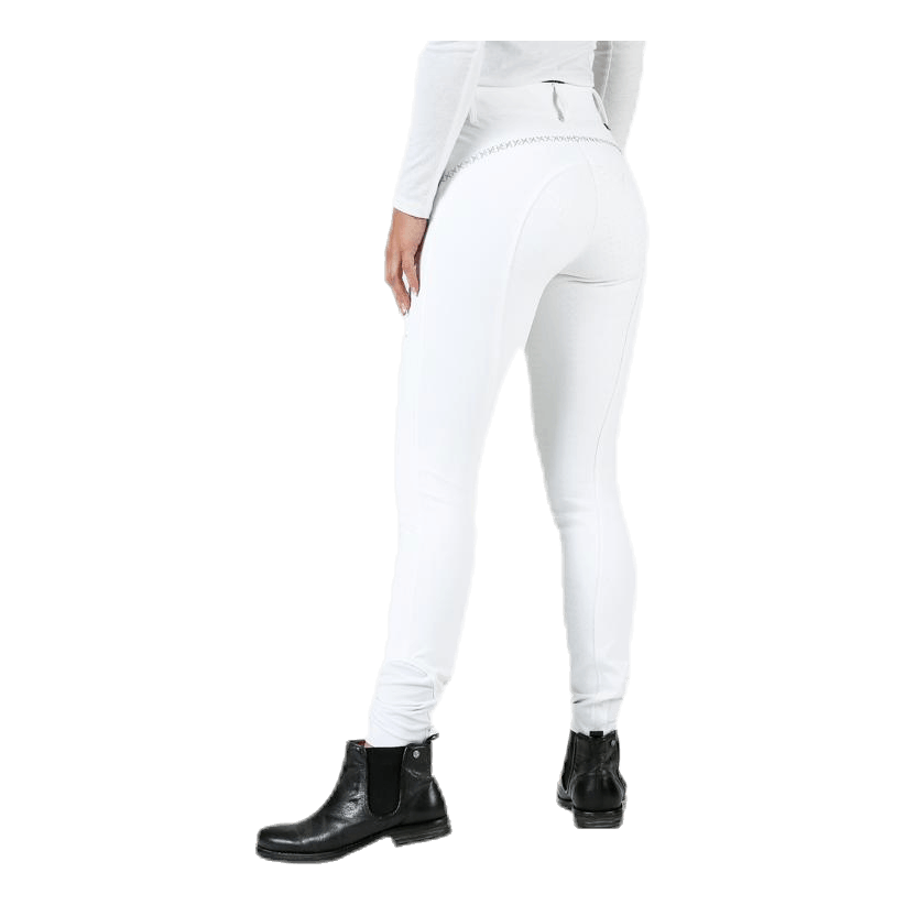 Emily Riding Pants w. Silicon White