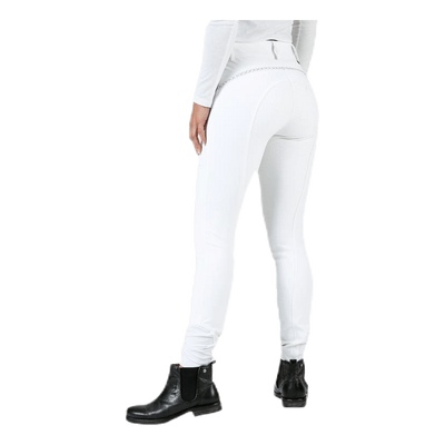 Emily Riding Pants w. Silicon White