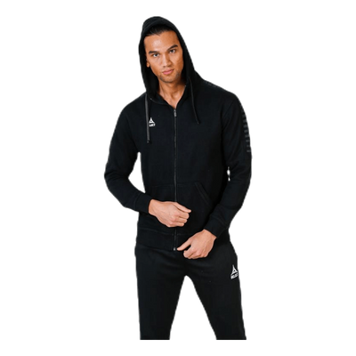 Zip Hoodie Torino Black