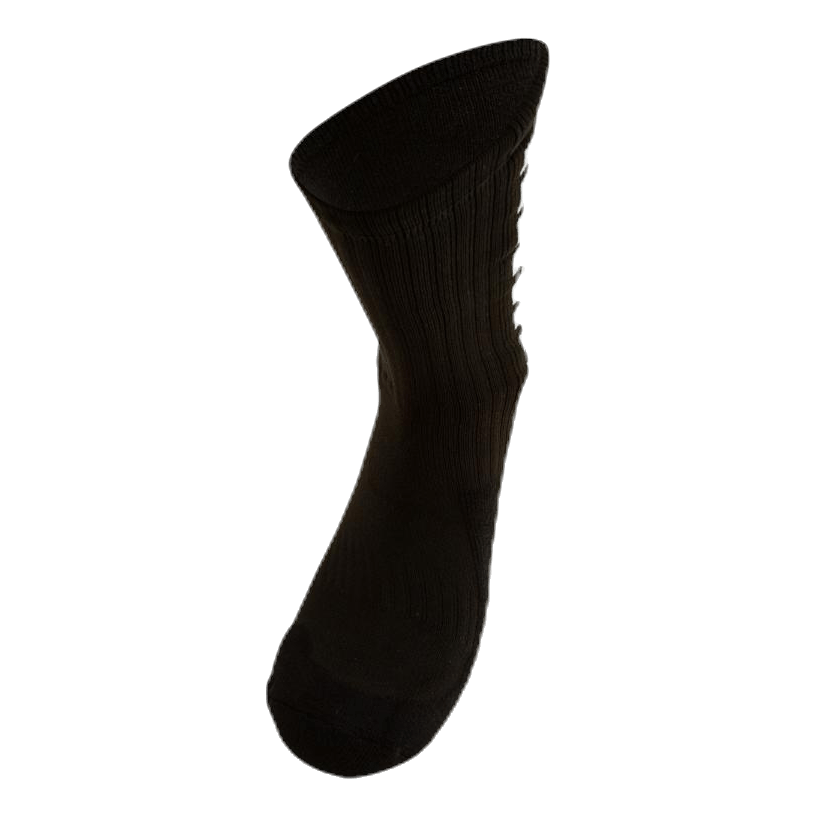 Sports socks striped long Black