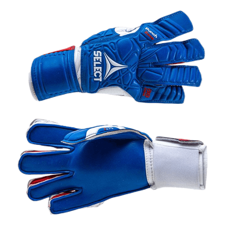 GK Gloves 88 Flat Cut Blue/White/Red