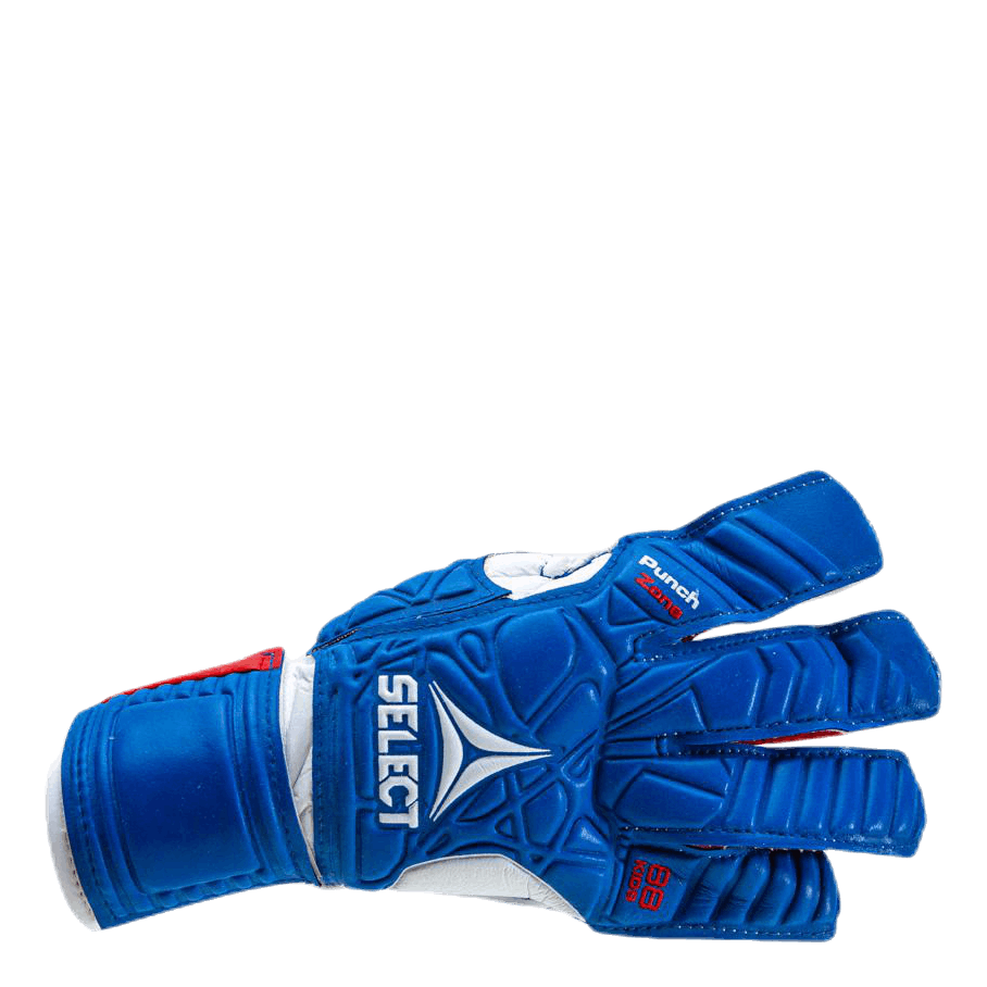 GK Gloves 88 Flat Cut Blue/White/Red