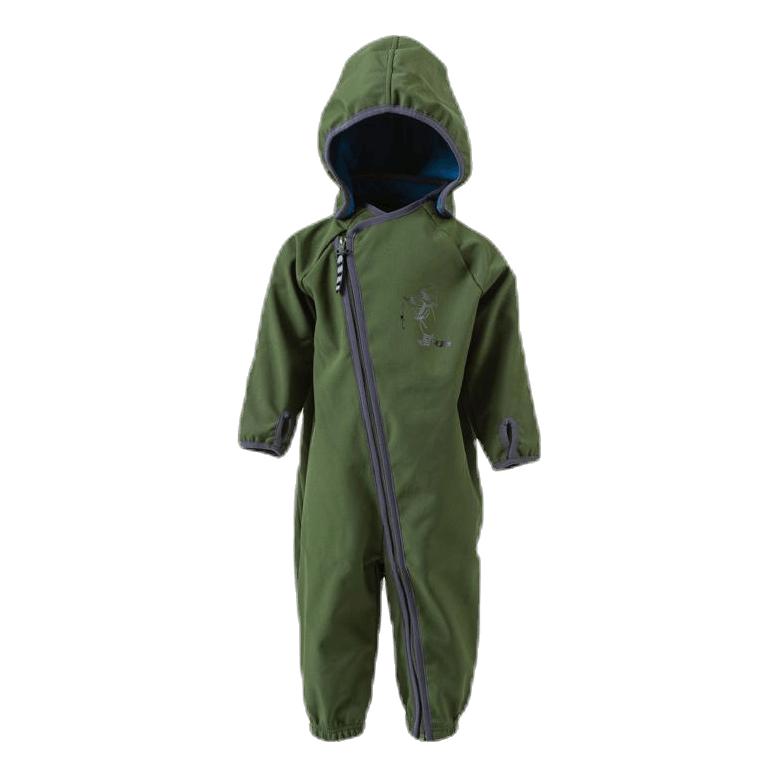 Mikkel Softshell Suit Green