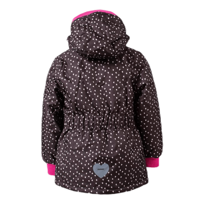 Britta Heart Jacket Brown