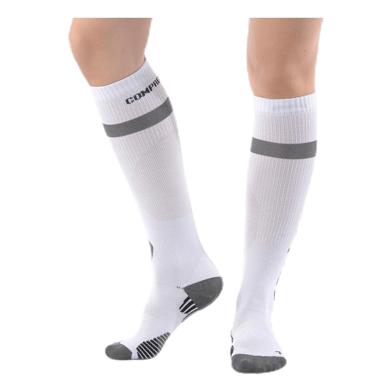 Compression Sock  White