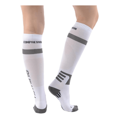 Compression Sock  White