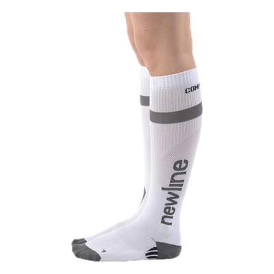 Compression Sock  White