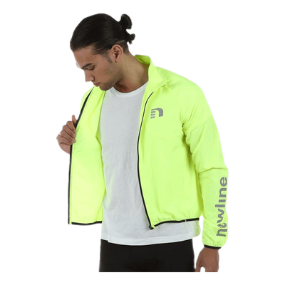 Bike Windbreaker Jacket Yellow