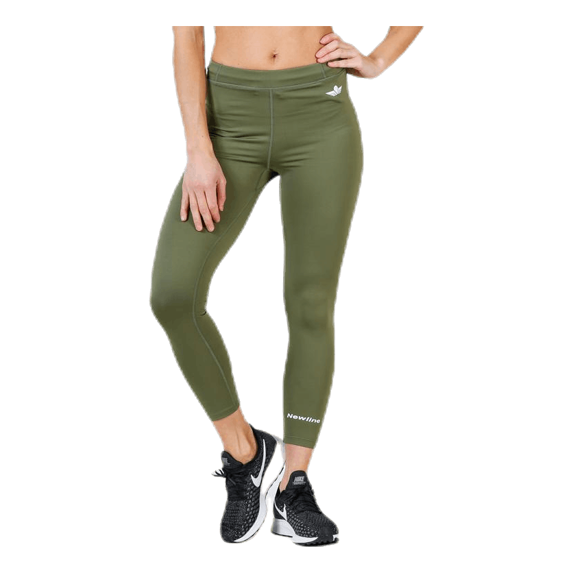 Black 7/8 Tights Green