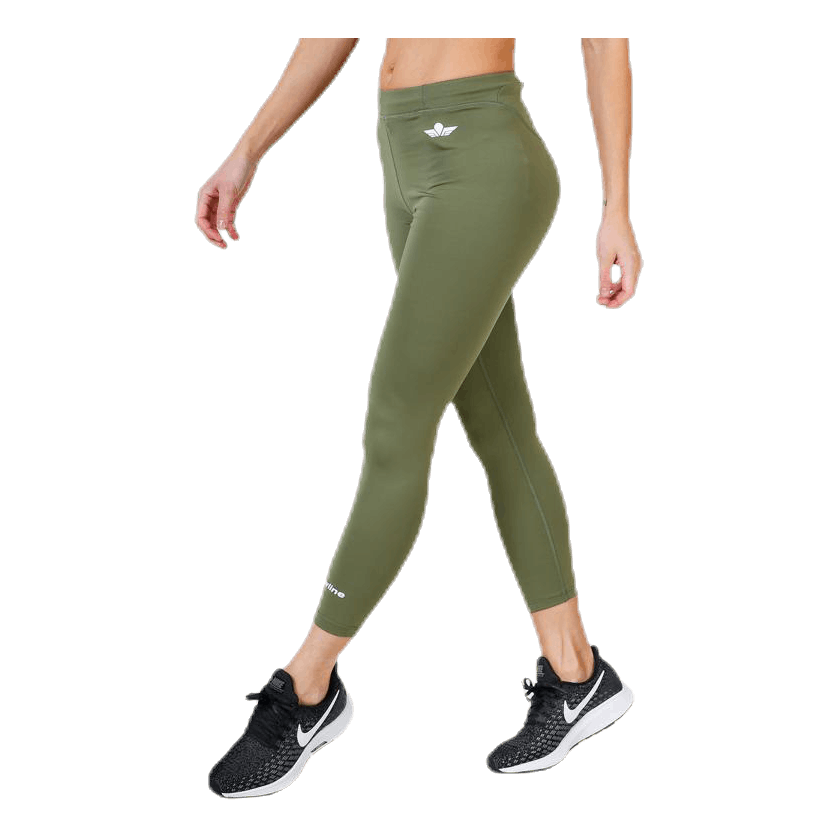 Black 7/8 Tights Green