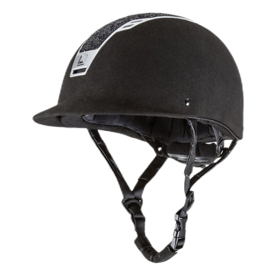 Priority Helmet Suede Glitter Black